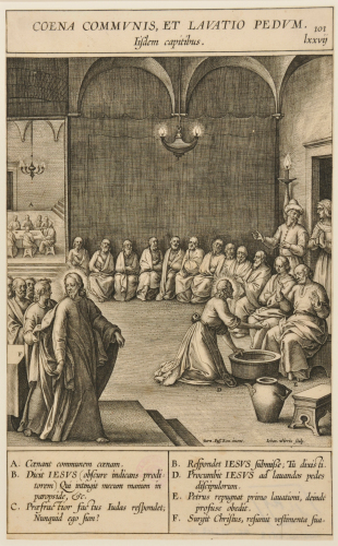 Coena commvnis et lavatio pedvm