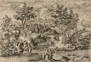 The Baptism of Christ in the River Jordan