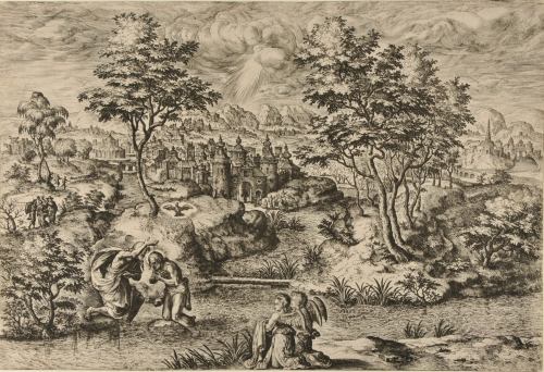 The Baptism of Christ in the River Jordan