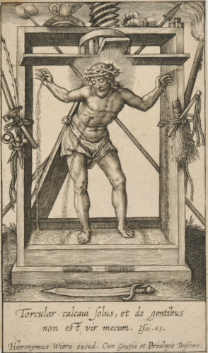 CHRIST IN THE WINE PRESS