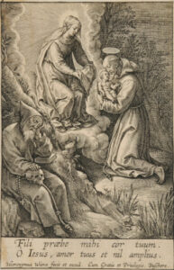 Saint Francis Receiving the Christ Child from the Virgin