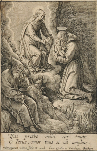 SAINT FRANCIS OF ASSISI HOLDING THE INFANT