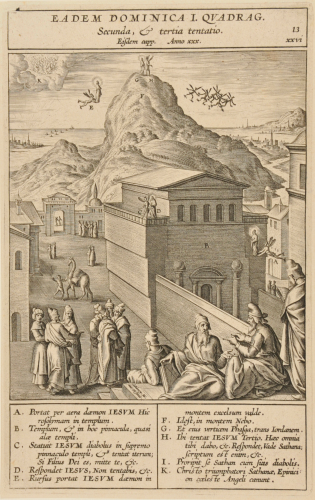 THE SECOND AND THE THIRD TEMPTATION OF CHRIST