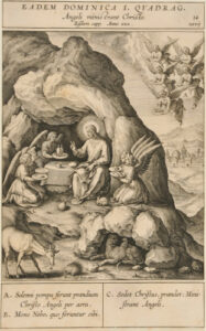 Eadem Dominica I qvadrag angeli ministrant Christo