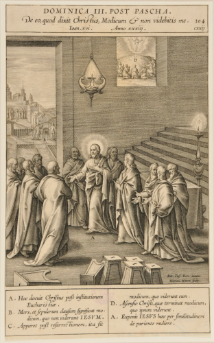 CHRIST ANNOUNCING HIS DEATH AND RESURRECTION