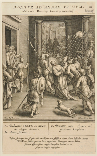 CHRIST TAKEN TO THE HIGH PRIEST ANNAS