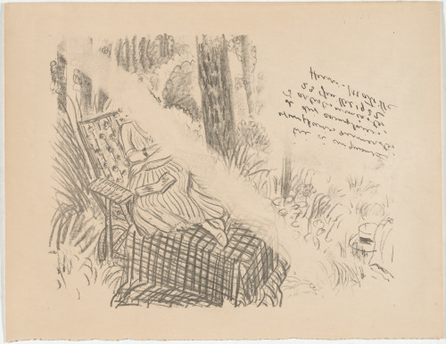 Jeune fille a la chaise longue dans un sous-bois - Image 2