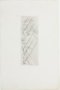 Fanny de trois-quarts