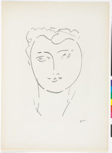 YOUNG STUDENT, STUDY FOR "ECHOS"