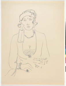 Persane à la croix trifoliée