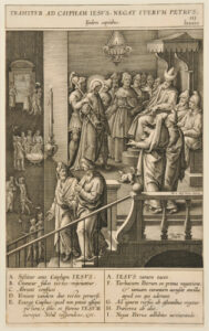 Trahitur ad caipham iesus negat iterum petrus