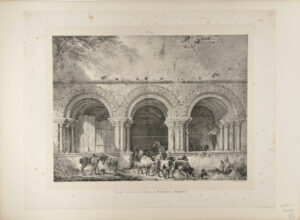 Ruines du Cloître de l’Abbaye de St. Georges de Bocherville