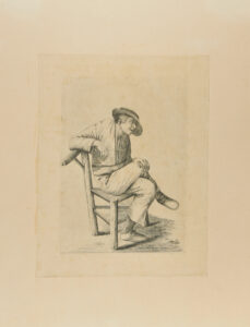 Dutch Peasant Seated in Chair