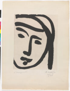 Bedouin Woman with Large Face