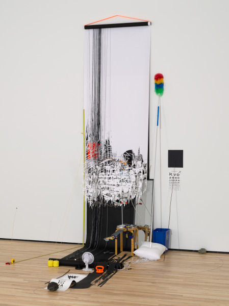 RANDOM WALK DRAWING (EYE CHART)