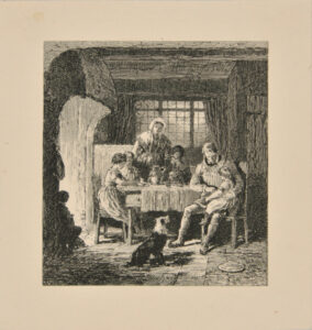 Family at Supper in a Cottage