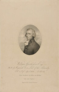 William Garthshore Esq., M.P. for Weymouth and a Lord of the Admiralty
