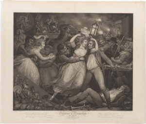 The Wanton Revelling with Her Companions