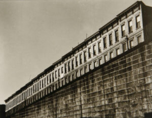 Row Houses and Stone Wall,