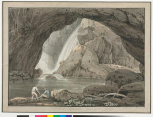 A View of the Cascade of Neptune’s Grotto at Tivoli