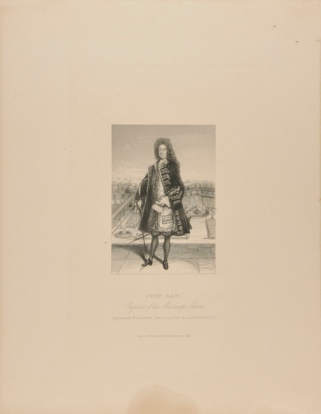 John Law, Projector of the Mississippi Scheme