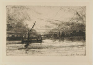 Sunset on the Thames