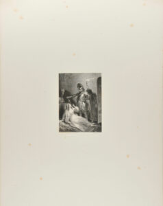 Knight and a Monk with Girl in Prison