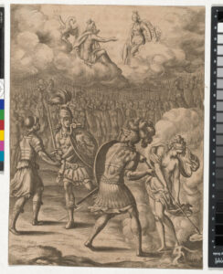 Last Fight of Aeneas and Turnus