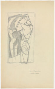 Study for “Young Woman before Mirror”