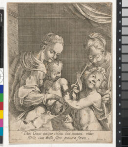 The Virgin and Child, with St. Elizabeth and St. John