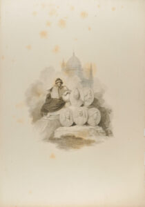 Allegorical Figure of Architecture, with St. Paul and Five Medallic Portraits of Men Connected with the Latter