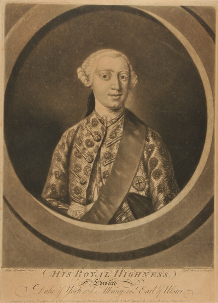 HIS ROYAL HIGHNESS EDWARD, DUKE OF YORK AND ALBANY, AND EARL OF ULSTER