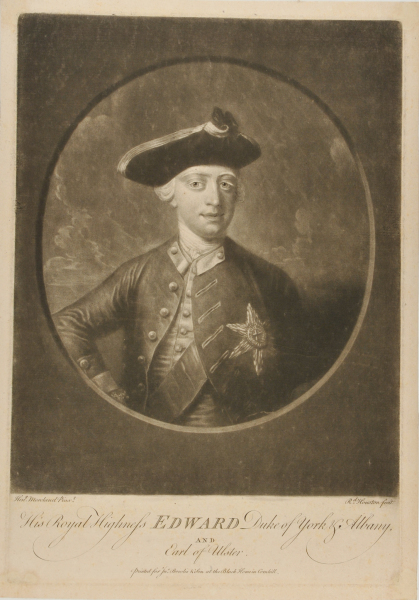 HIS ROYAL HIGHNESS EDWARD, DUKE OF YORK AND ALBANY, AND EARL OF ULSTER