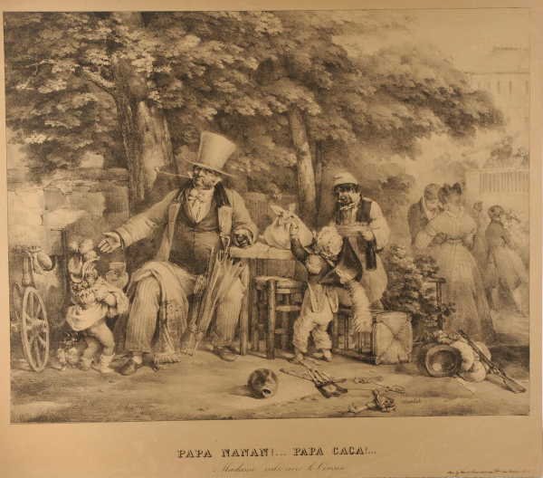 Papa Nanan! Papa CaCa! Madame valse avec le cousin!