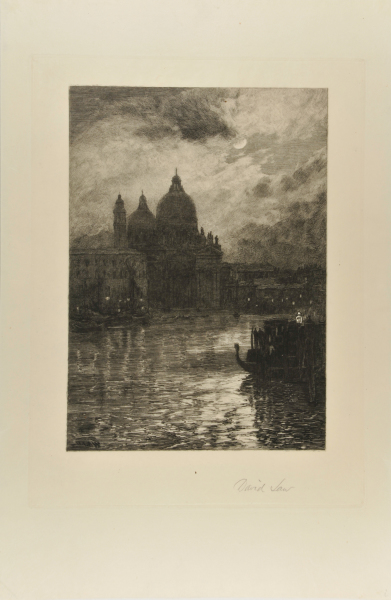 GRAND CANAL, VENICE, BY MOONLIGHT