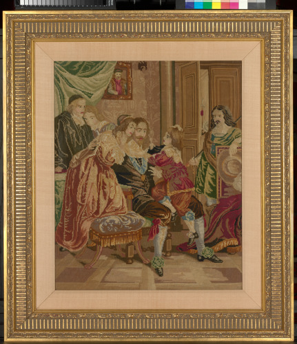 CHARLES I SAYS FAREWELL TO HIS FAMILY