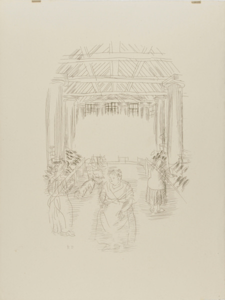 Women at a Fish Market - Image 3