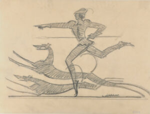 Messenger with Greyhounds