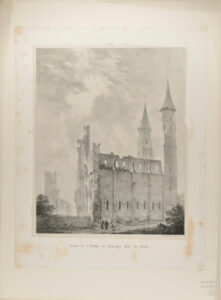 Ruines de l’Abbaye de Jumièges, Coté du Nord