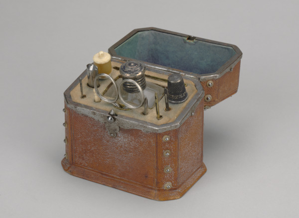 Sewing Box with Implements - Image 2