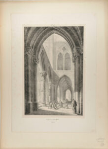 Eglise de la ville d’Eu, intérieur