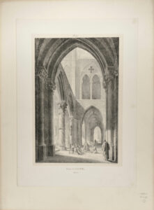 Eglise de la ville d’Eu, intérieur