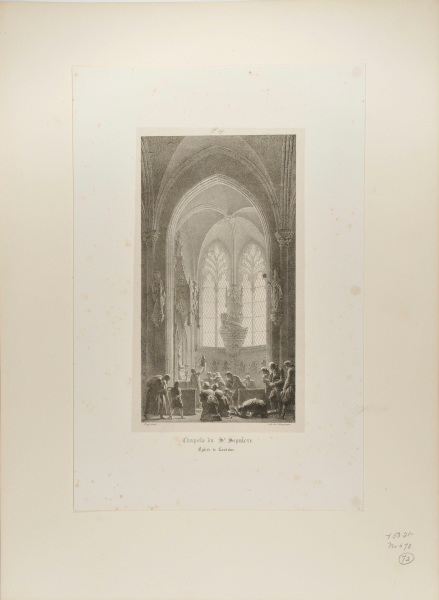 CHAPELLE DU ST. SEPULCRE, EGLISE DE CAUDEBEC