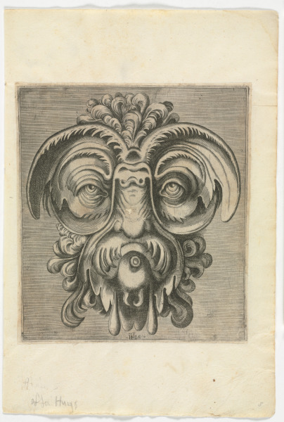 Plate from the series “Libro di variate mascare quale servono a pittori, scultori, et ahvomini ingeniosi”