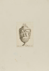 Urn with Funeral Procession