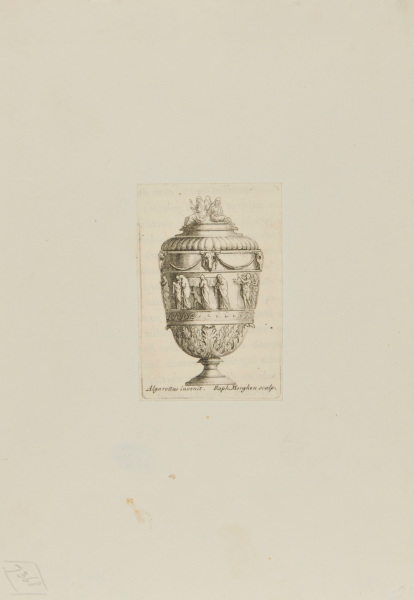 Urn with Funeral Procession