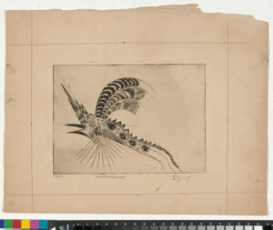 Cock at Morning (state 1)