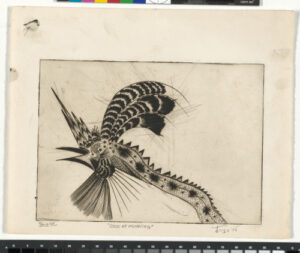 Cock at Morning (state 2)