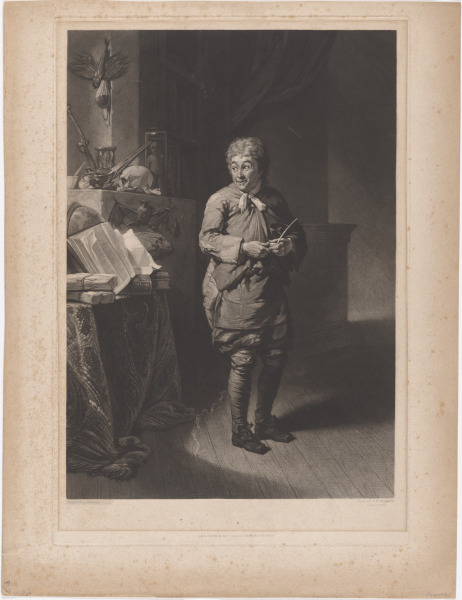 Garrick as “Abel Drugger” from the Play, “The Alchemist”