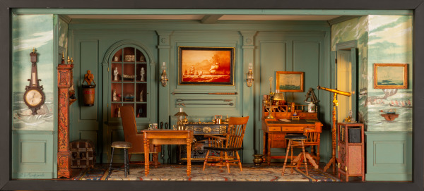 New England Sea Captain’s Study, 1820-1850 - Image 3